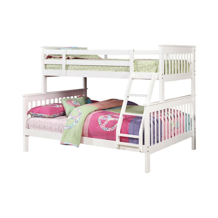 Chapman Twin Over Full Bunk Bed White